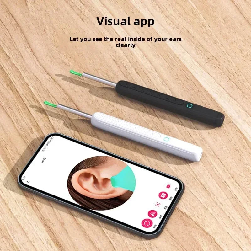 Limpiador de Oídos Visual HD + Accesorios y cargador